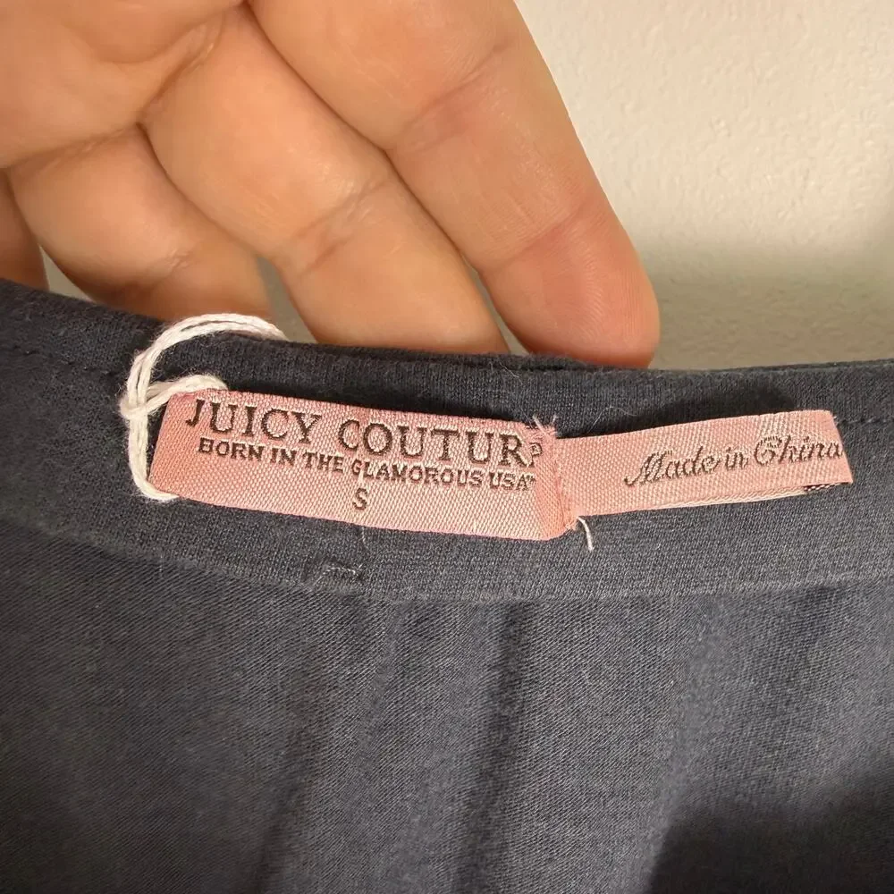 2011 Juicy Couture black mini dress size Small - Picture 6 of 8